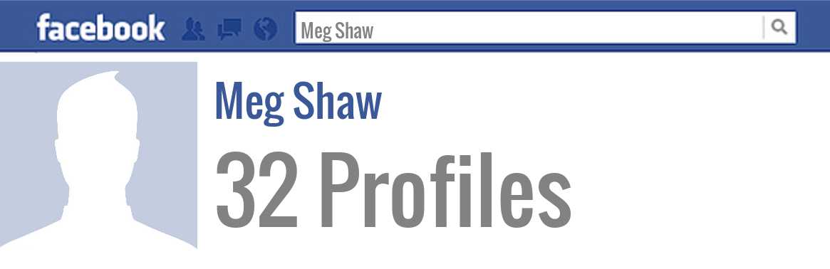 Meg Shaw facebook profiles