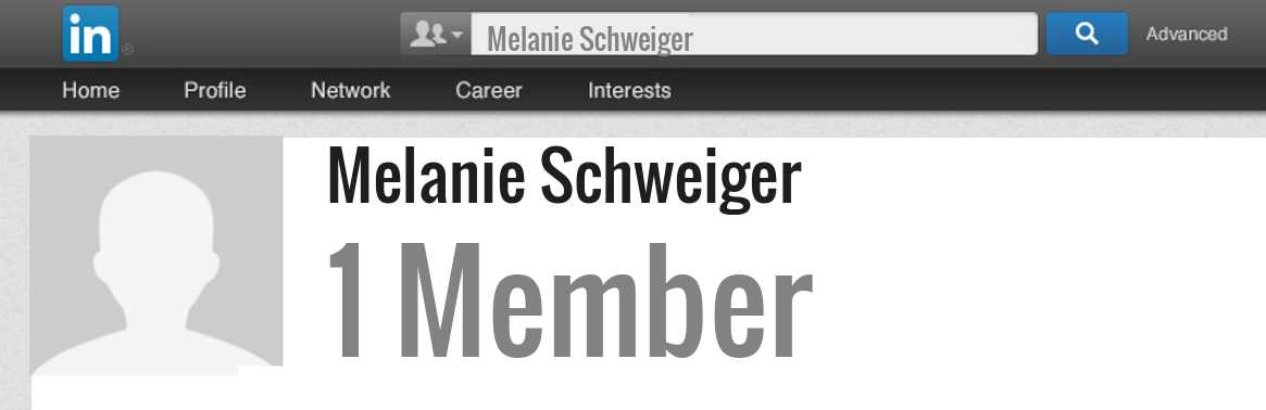 Melanie Schweiger linkedin profile