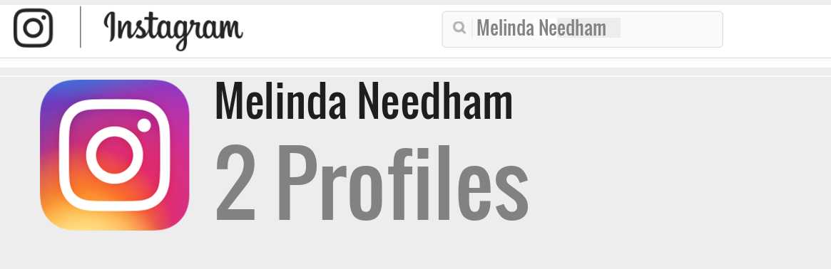 Melinda Needham instagram account