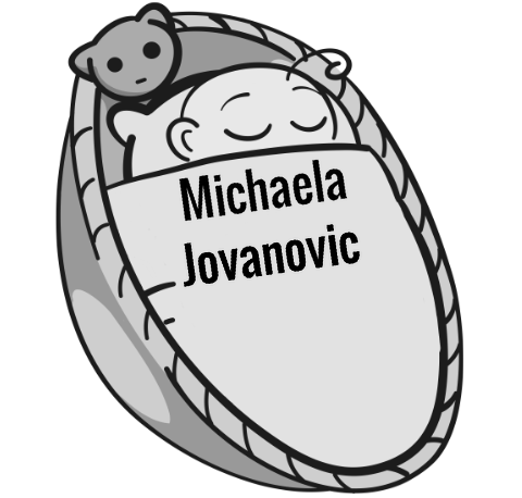 Michaela Jovanovic sleeping baby