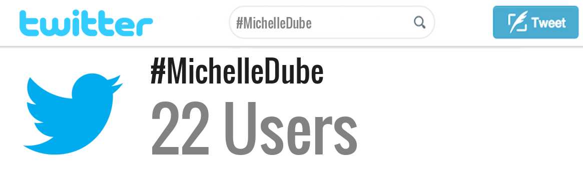 Michelle Dube twitter account