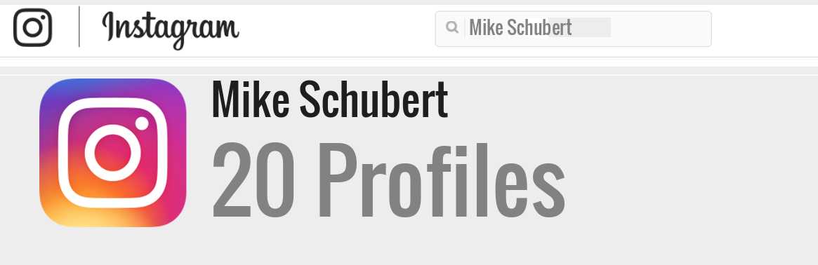 Mike Schubert instagram account