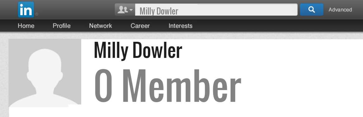 Milly Dowler linkedin profile