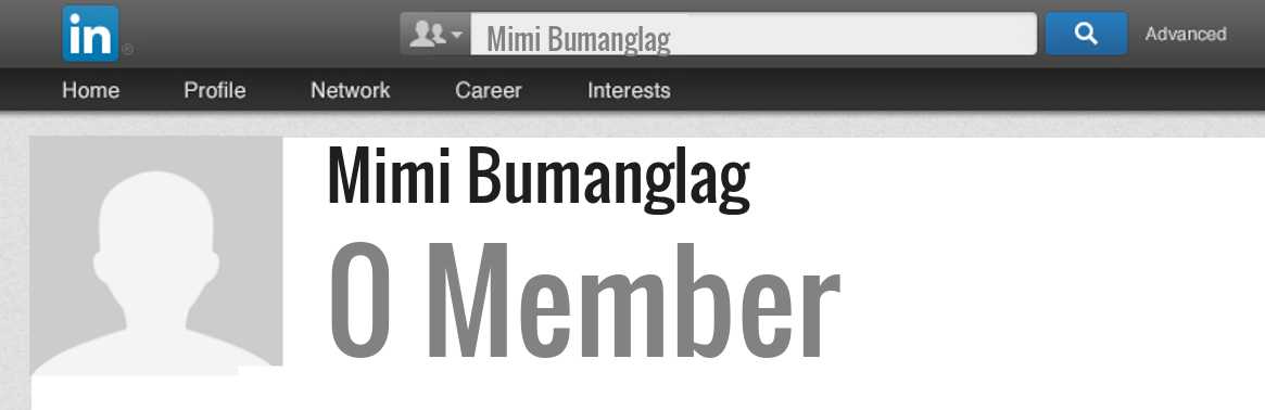 Mimi Bumanglag linkedin profile