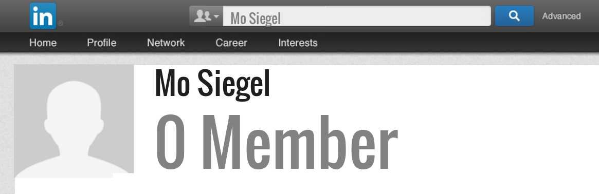 Mo Siegel linkedin profile