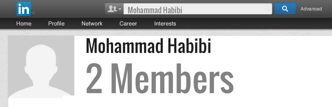 Mohammad Habibi linkedin profile