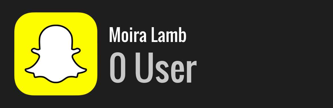 Moira Lamb snapchat