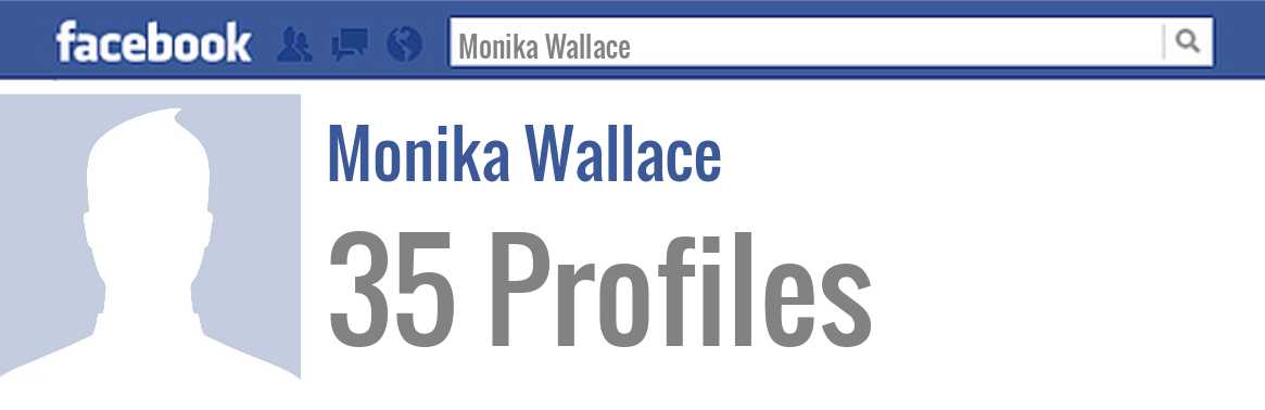 Monika Wallace facebook profiles