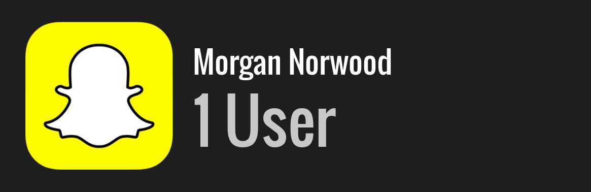 Morgan Norwood snapchat