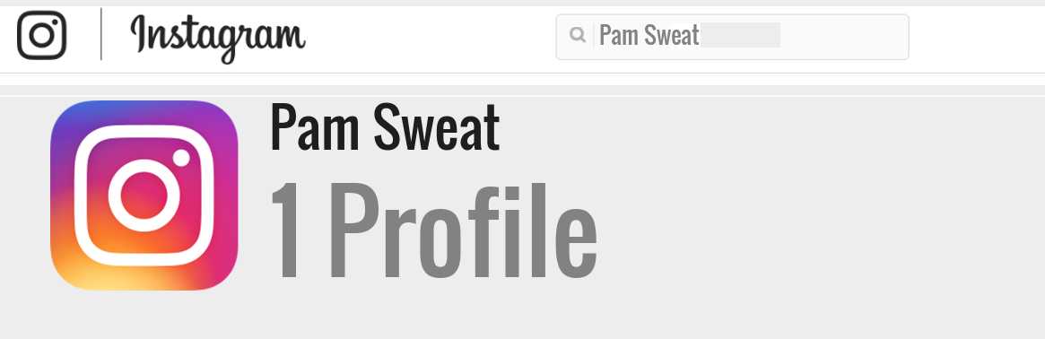 Pam Sweat instagram account