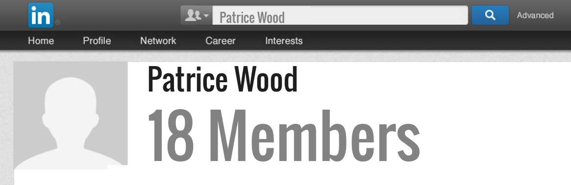 Patrice Wood linkedin profile