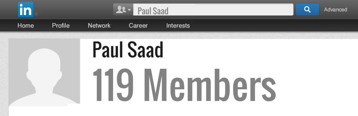 Paul Saad linkedin profile