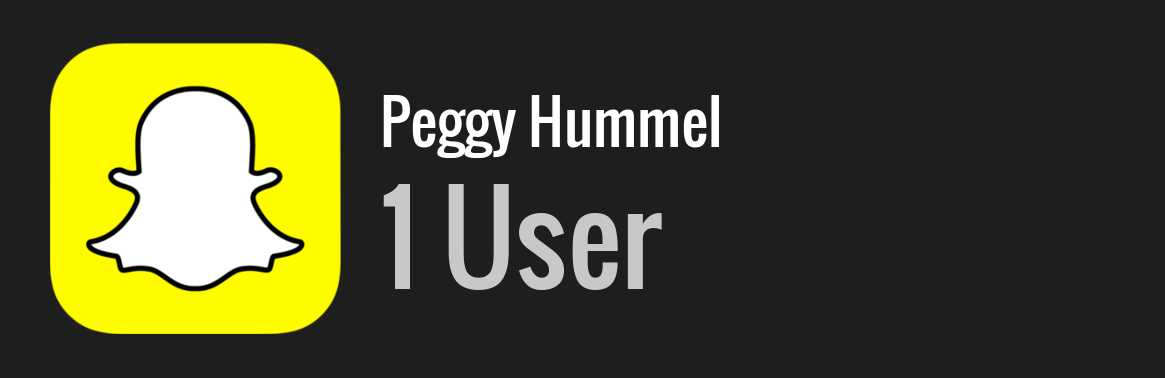 Peggy Hummel snapchat