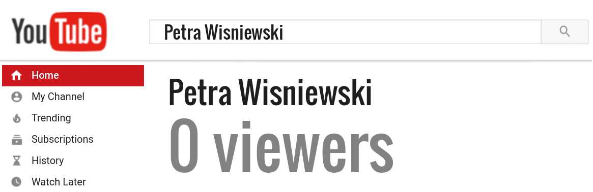 Petra Wisniewski youtube subscribers