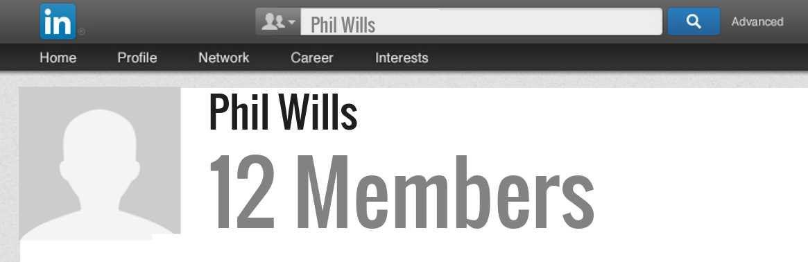 Phil Wills linkedin profile