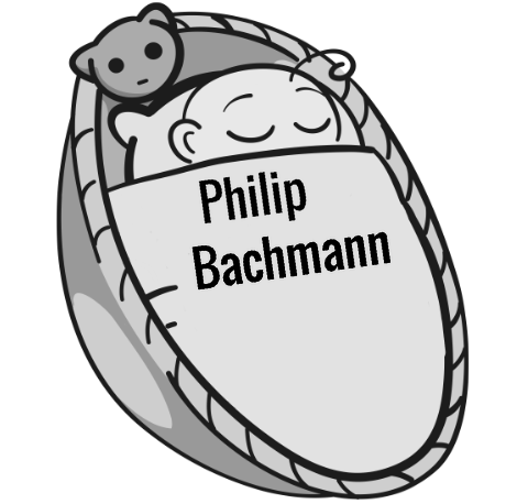 Philip Bachmann sleeping baby