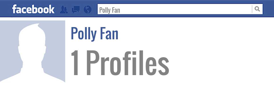 Polly Fan facebook profiles