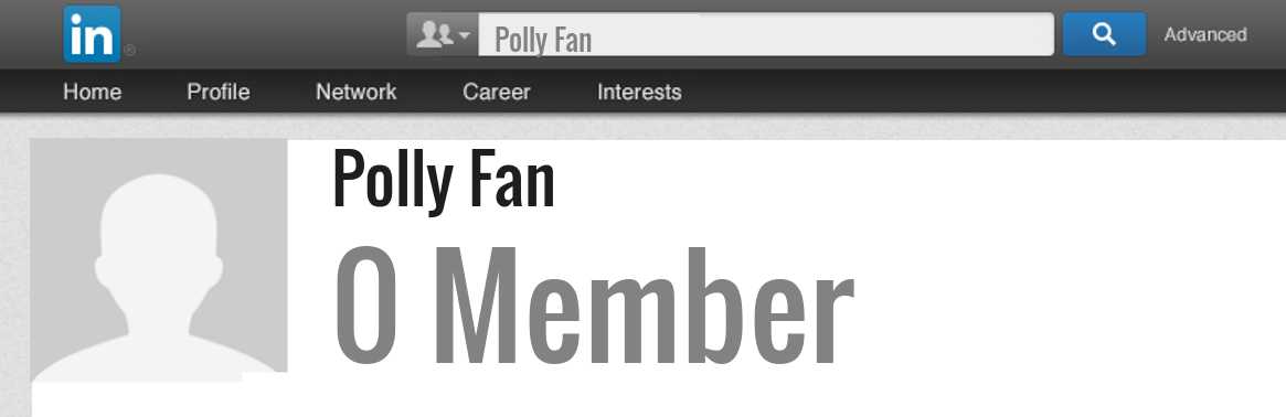 Polly Fan linkedin profile