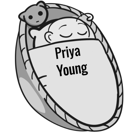 Priya Young sleeping baby