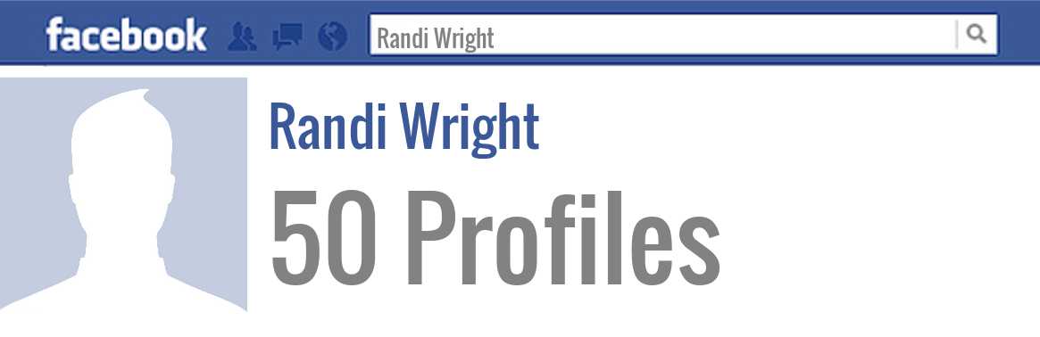 Randi Wright facebook profiles