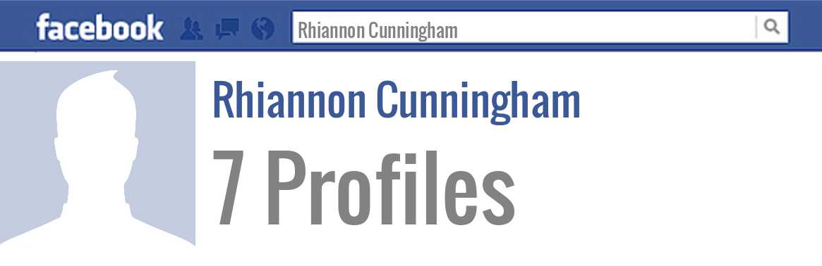 Rhiannon Cunningham facebook profiles