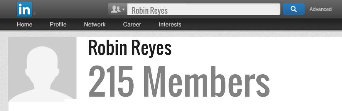 Robin Reyes linkedin profile