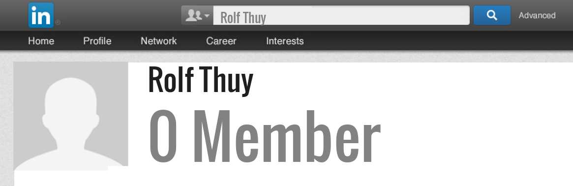 Rolf Thuy linkedin profile