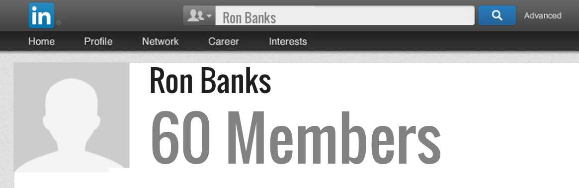 Ron Banks linkedin profile