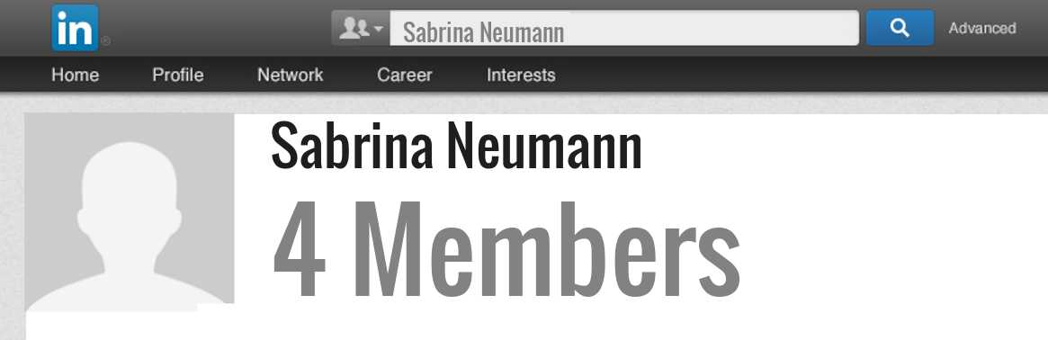 Sabrina Neumann linkedin profile