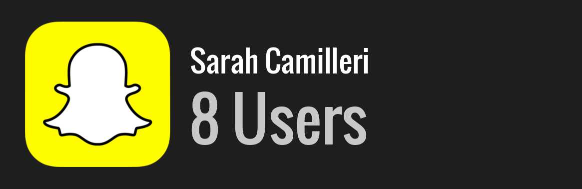 Sarah Camilleri snapchat