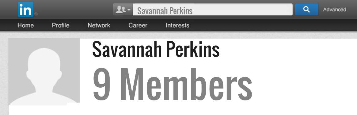 Savannah Perkins linkedin profile