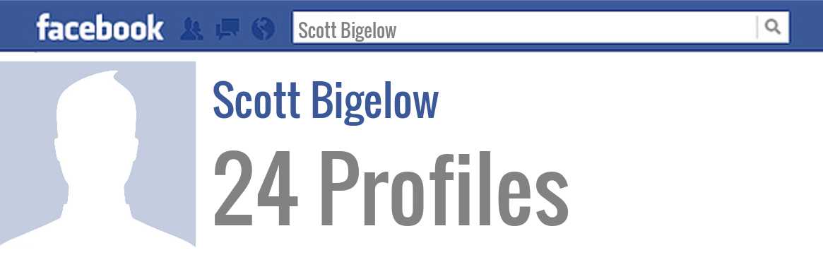 Scott Bigelow facebook profiles