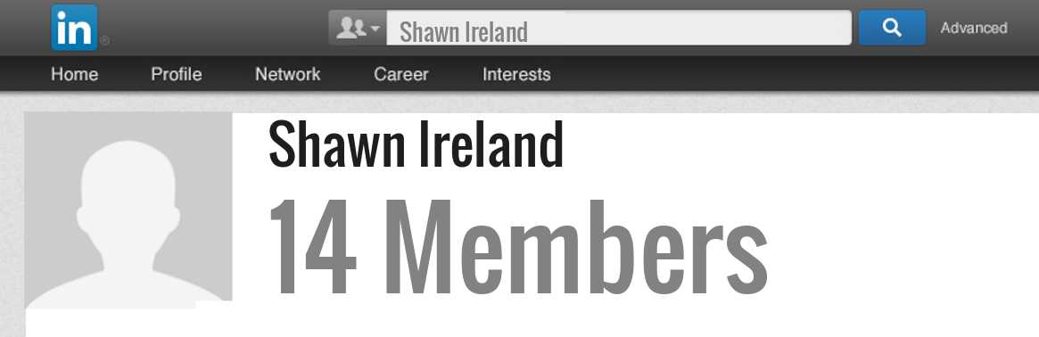 Shawn Ireland linkedin profile