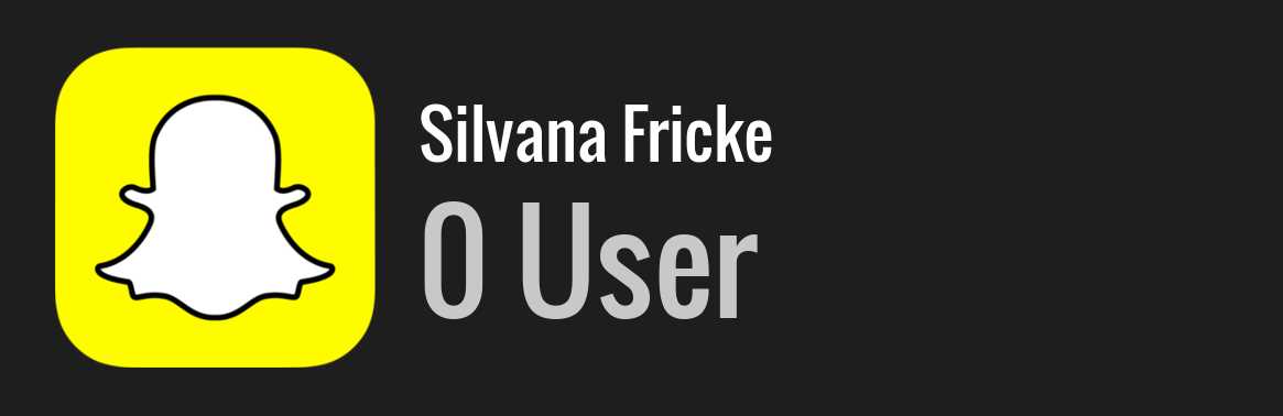 Silvana Fricke snapchat