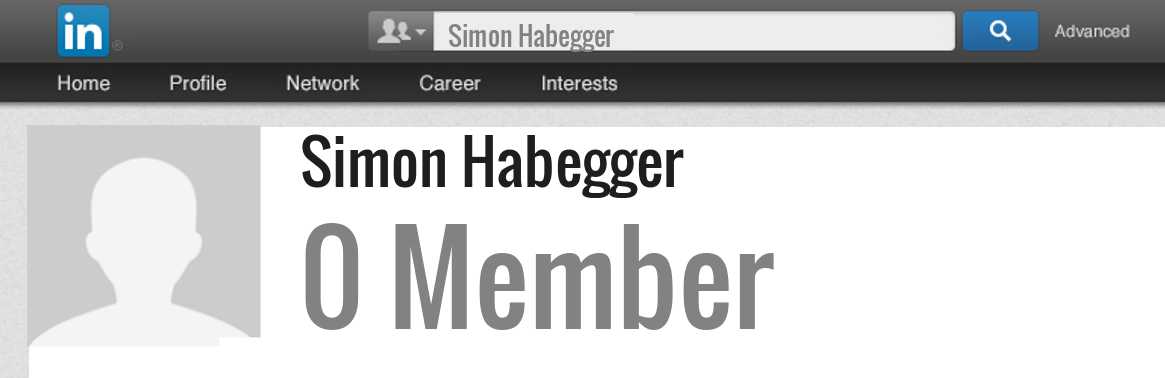 Simon Habegger linkedin profile