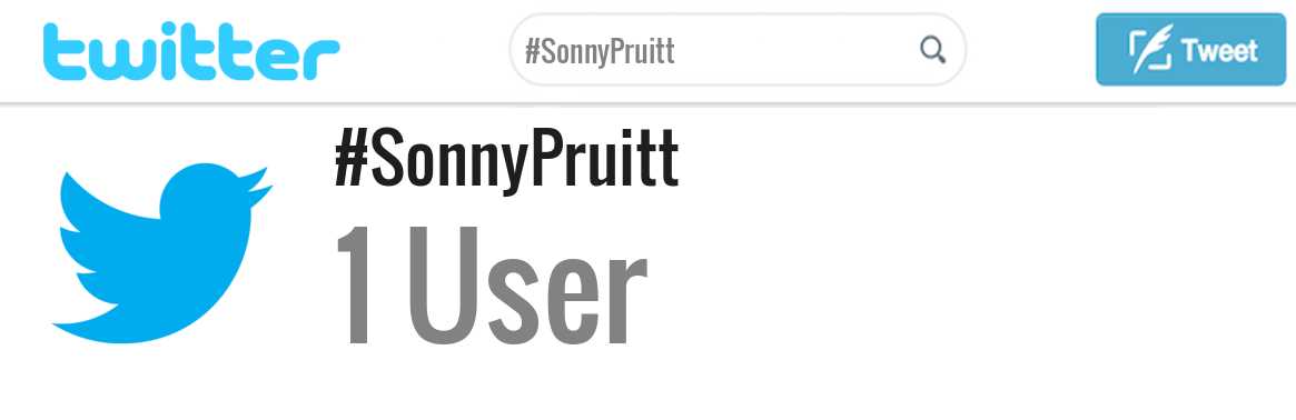 Sonny Pruitt twitter account