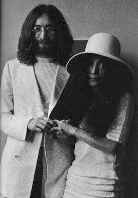 John and Yoko wedding