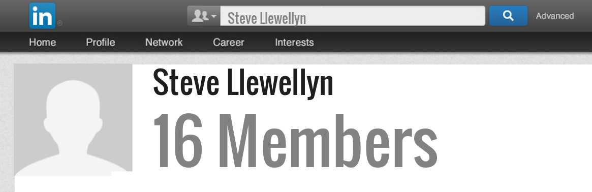 Steve Llewellyn linkedin profile