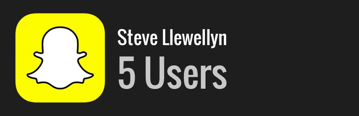 Steve Llewellyn snapchat