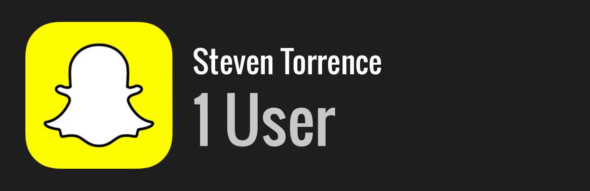 Steven Torrence snapchat