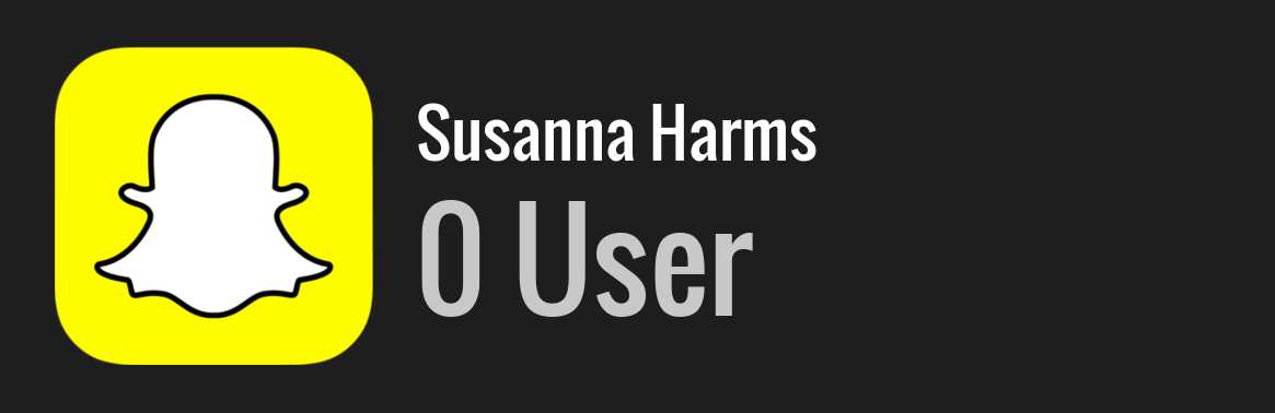 Susanna Harms snapchat