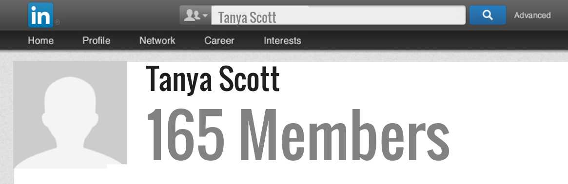 Tanya Scott linkedin profile