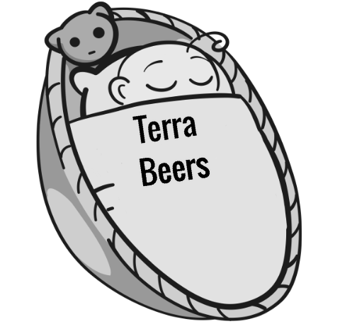 Terra Beers sleeping baby