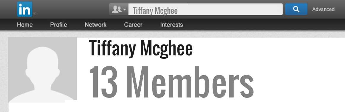 Tiffany Mcghee linkedin profile