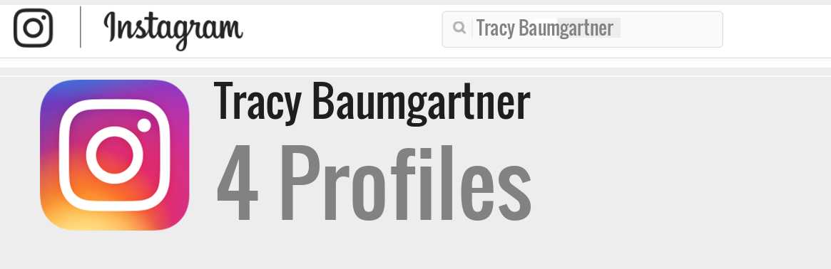 Tracy Baumgartner instagram account