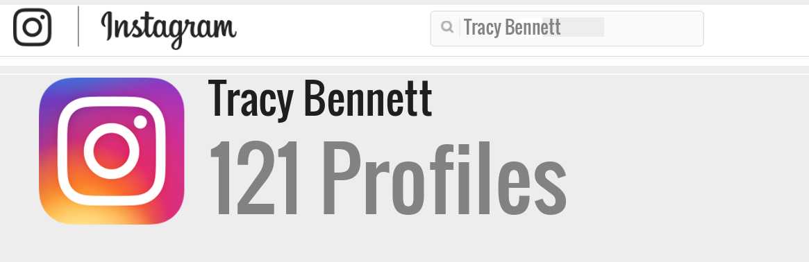 Tracy Bennett instagram account