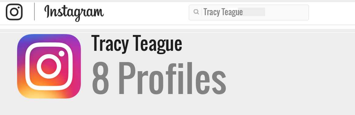 Tracy Teague instagram account