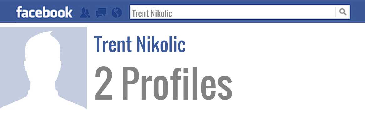 Trent Nikolic facebook profiles