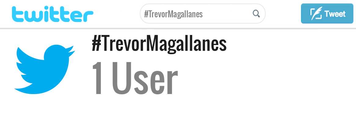 Trevor Magallanes twitter account