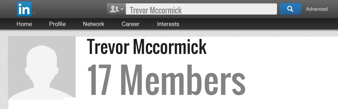 Trevor Mccormick linkedin profile